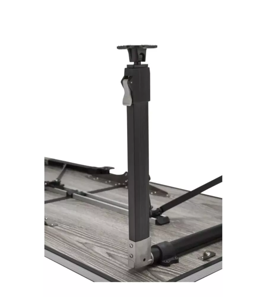 Tavolo pieghevole da campeggio Brunner "Elùtop Compack" effetto legno 120x70x70 cm