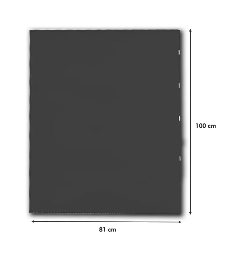 Pannello protettore parete Panadero 100x81 cm