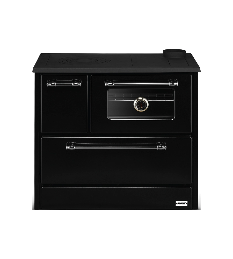 Cucina a legna Blinky "Dany" antracite 9kW