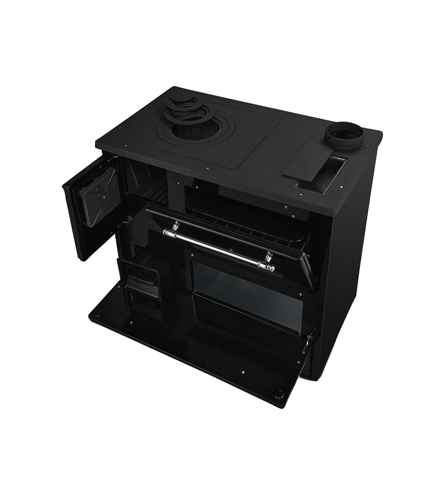 Cucina a legna Blinky "Dany" antracite 9kW