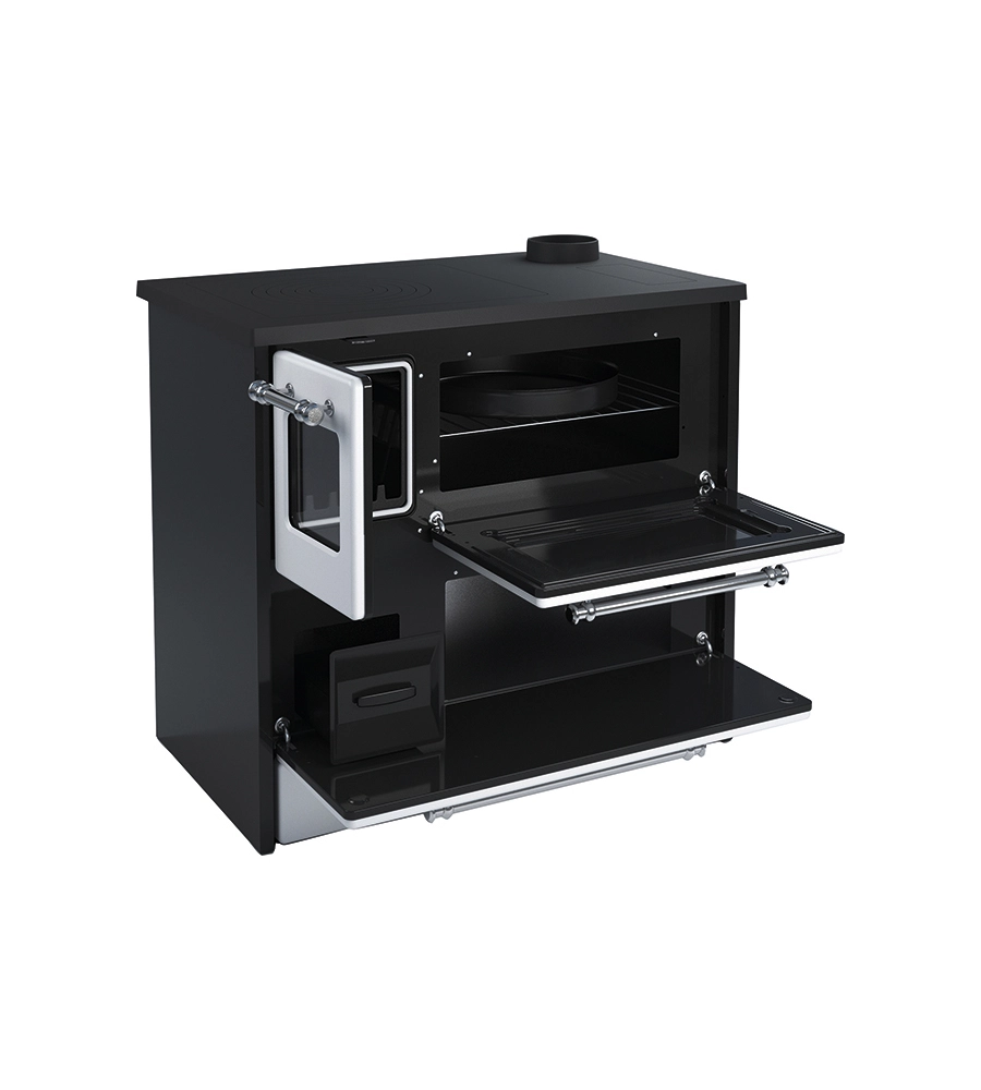 Cucina a legna Blinky "Giusy" bianco 9kW