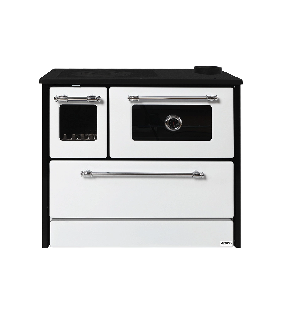 Cucina a legna Blinky "Giusy" bianco 9kW