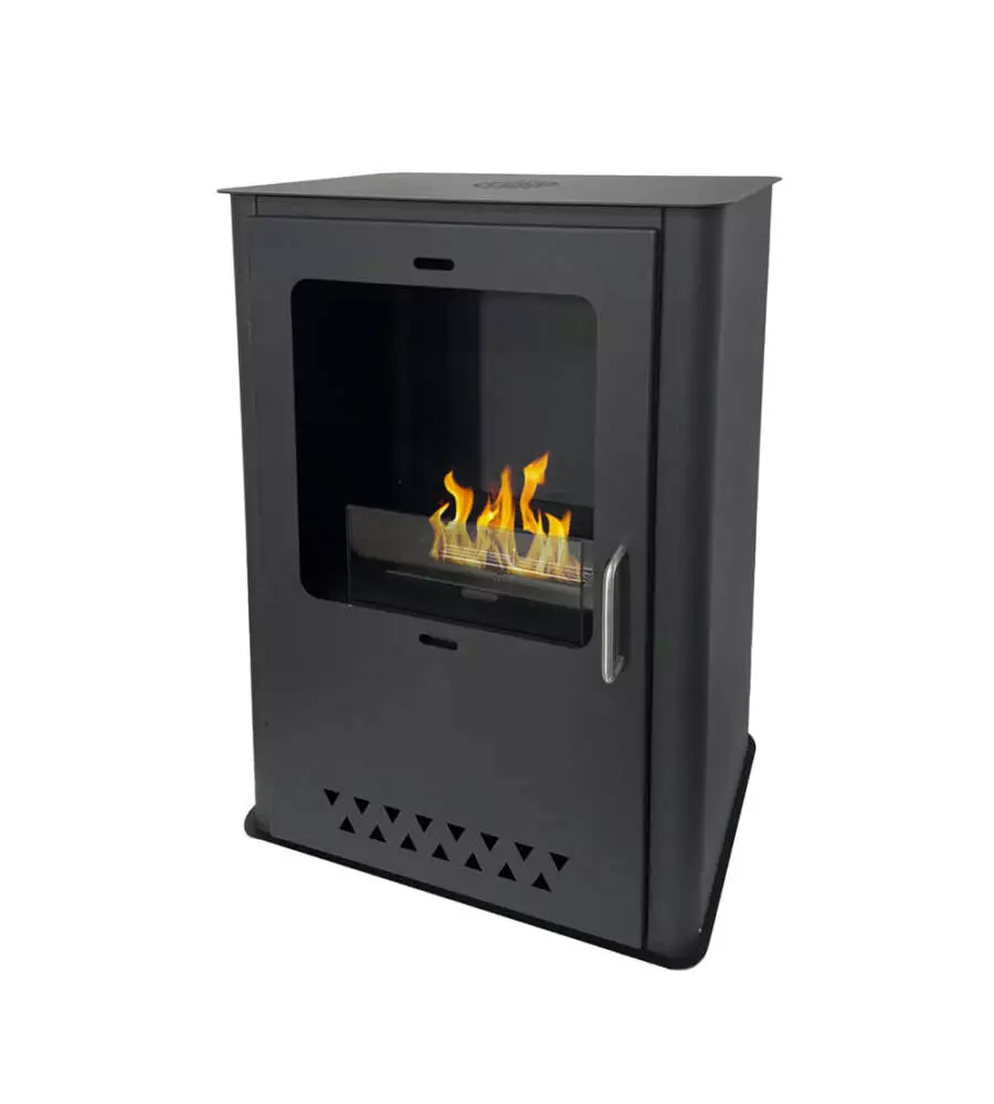 Stufa a bioetanolo Divina Fire "Luisa" nero 50x30x68 cm