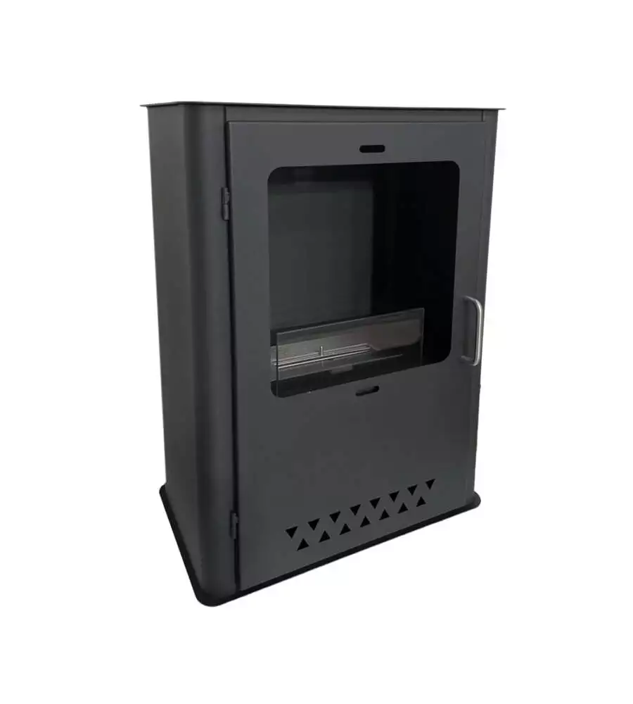 Stufa a bioetanolo Divina Fire "Luisa" nero 50x30x68 cm