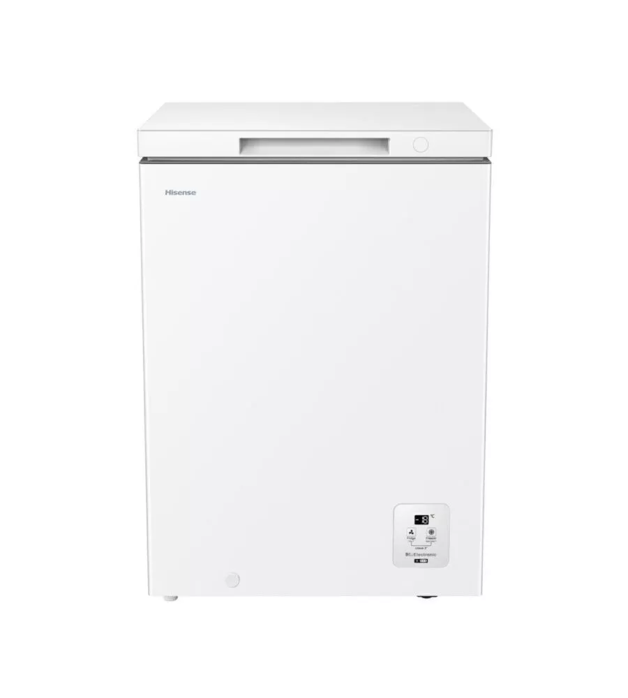 Congelatore orizzontale Hisense "FT145N1AWE" bianco 141 lt 60,6x55,9x85,8 cm classe energetica E