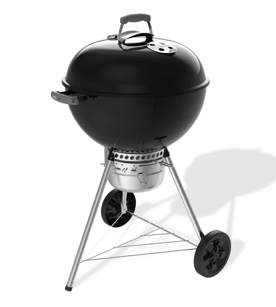 Barbecue a carbone Weber "Originale Kettle Premium" nero con griglia 57 cm