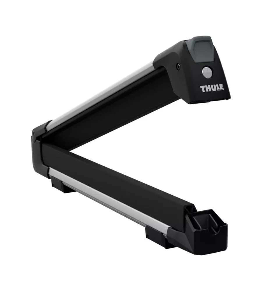 Portasci tetto auto Thule "Snowpack" grigio 2 paia