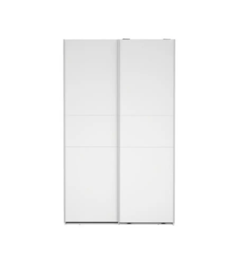 Armadio scorrevole "Como L120" bianco 118,5x62x200,4 cm