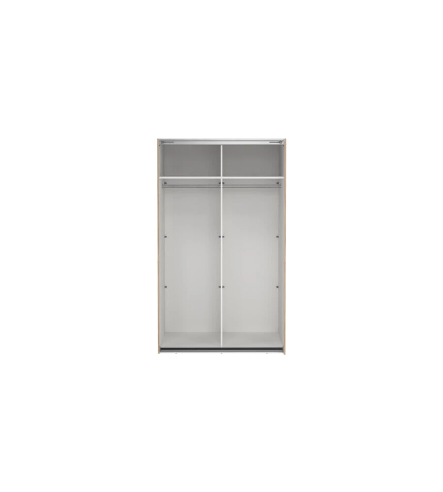 Armadio scorrevole "Como L120" quercia 118,5x62x200,4 cm