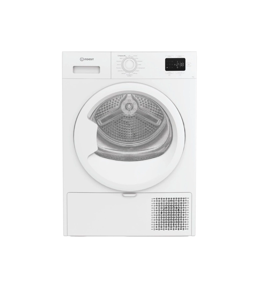 Asciugatrice a pompa di calore Indesit "C YD 92D WW IT" carico 9 kg classe energetica E