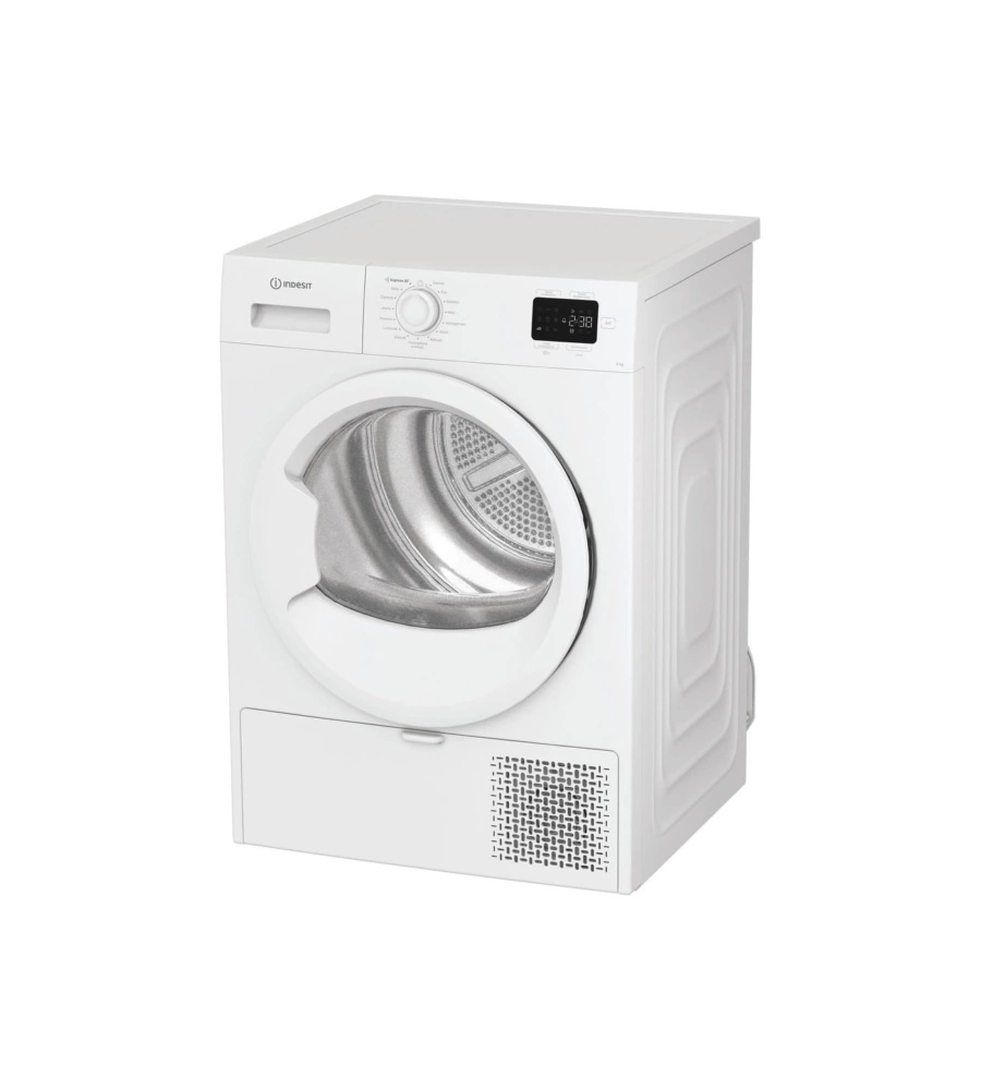 Asciugatrice a pompa di calore Indesit "C YD 92D WW IT" carico 9 kg classe energetica E