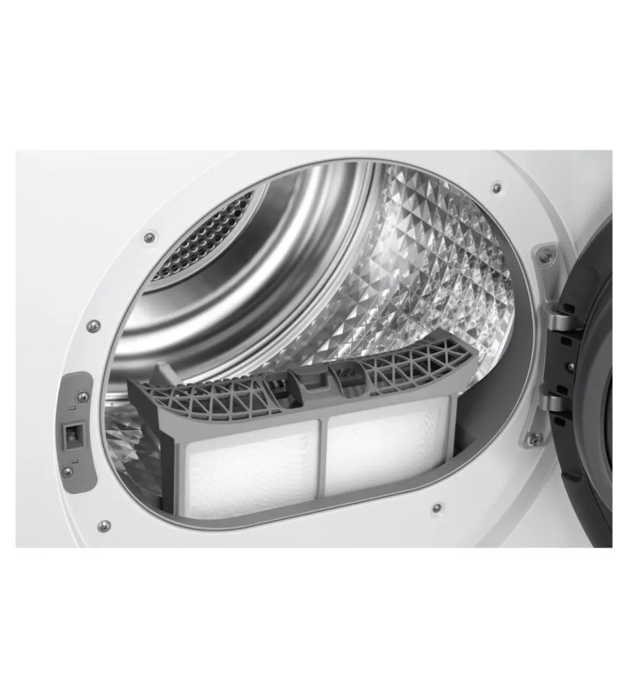 Asciugatrice a pompa di calore Samsung "DV90DG6845LKU3" carico 9 kg classe energetica A