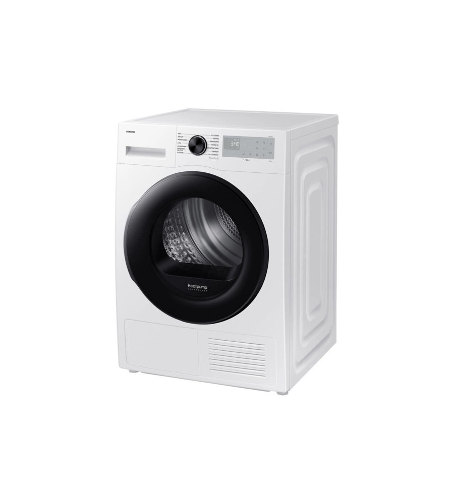 Asciugatrice a pompa di calore Samsung "Crystal EcoDry DV90DG52A0AHET" carico 9 kg classe energetica C