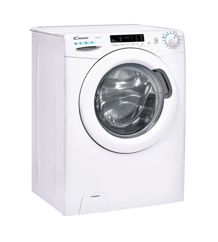 Lavatrice Candy Smart "CS4 1272DE/1-S" carico 7 kg classe energetica D