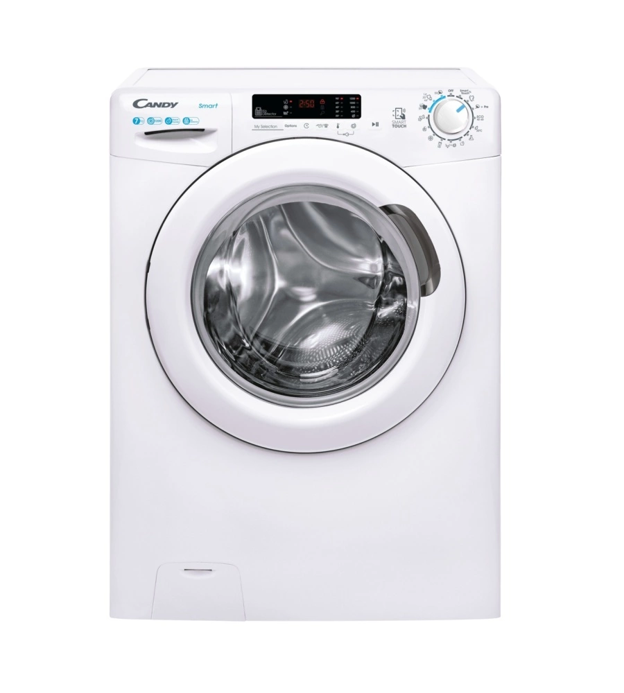 Lavatrice Candy Smart "CS4 1272DE/1-S" carico 7 kg classe energetica D