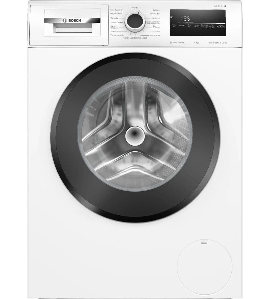 Lavatrice Bosch "WAN28228IT Serie 4" carico 8 kg classe energetica A