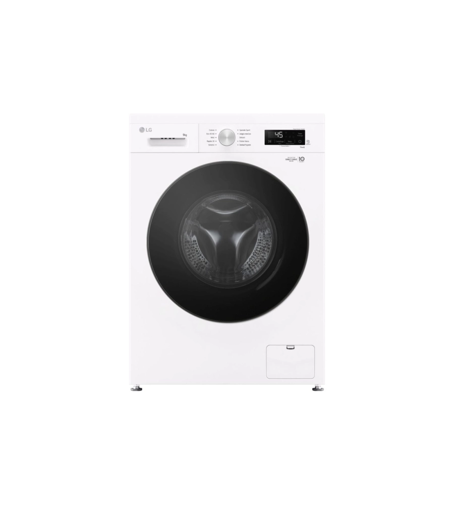 Lavatrice smart LG "F4NX1009NWB" classe energetica 9 kg classe energetica A