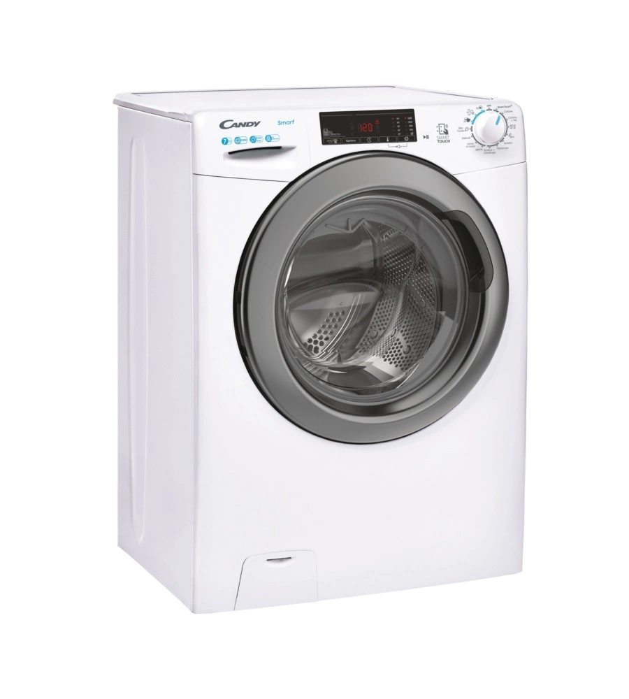 Lavatrice slim Candy "Smart CSS4127TWR3/1-11" carico 7 kg classe energetica C