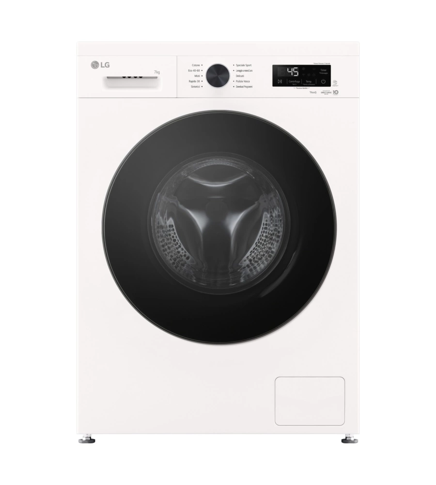 Lavatrice slim LG "F2NX10S7NWB" carico 7 kg classe energetica A