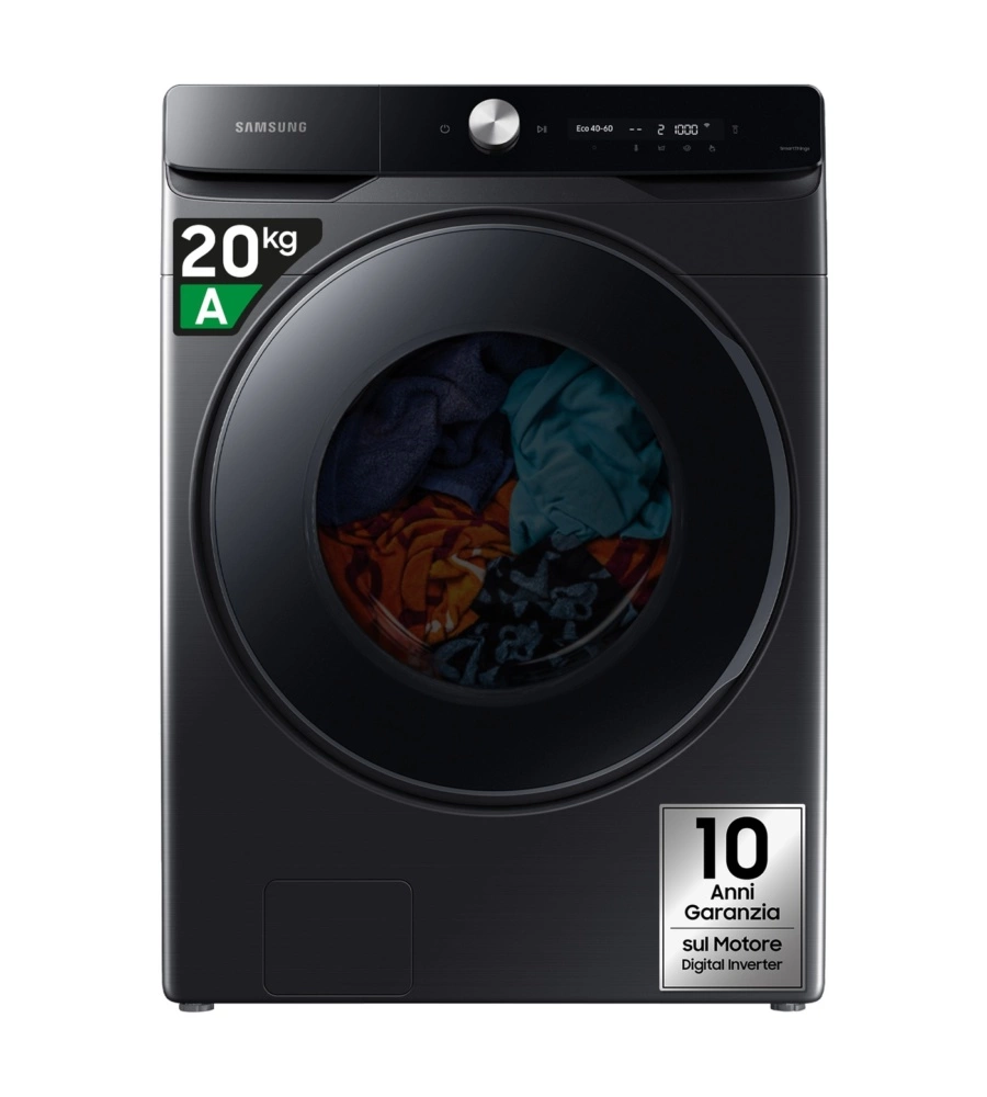 Lavatrice Samsung "WF20DG8650BV" carico 20 kg classe energetica A