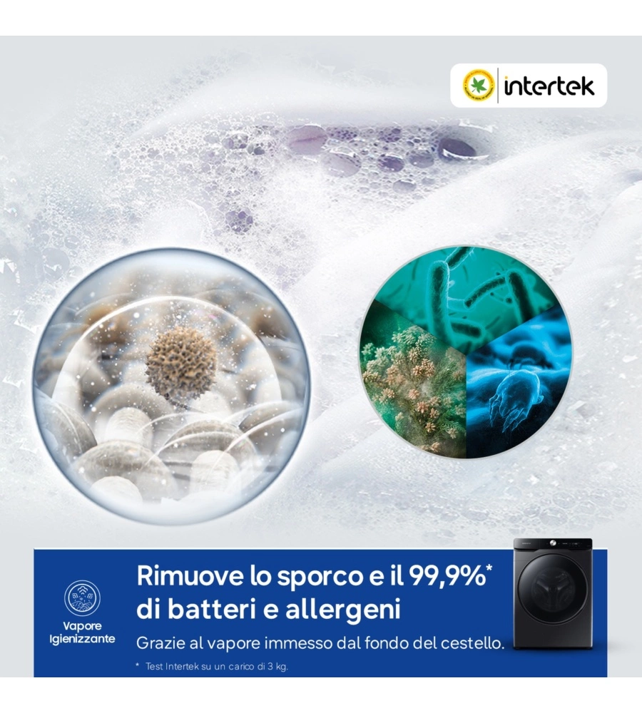 Lavatrice Samsung "WF20DG8650BV" carico 20 kg classe energetica A