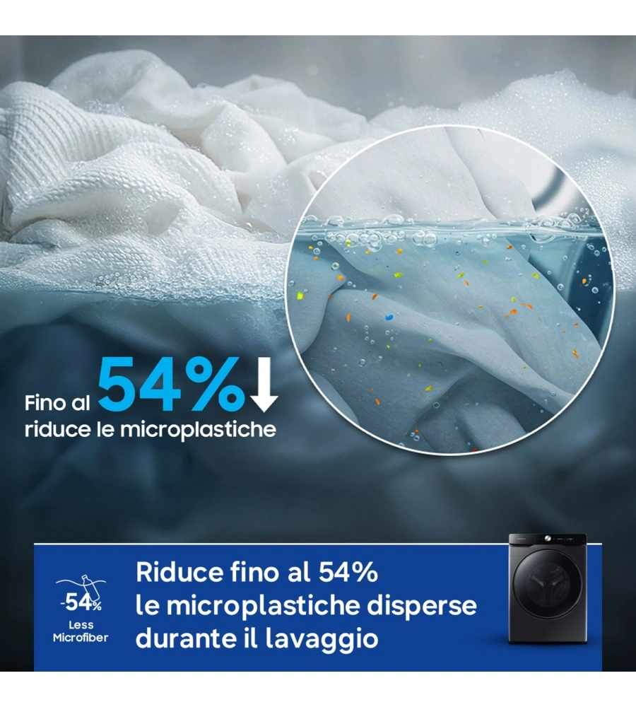 Lavatrice Samsung "WF20DG8650BV" carico 20 kg classe energetica A