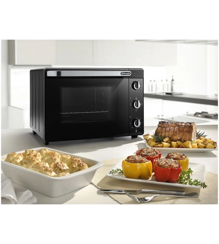 Forno elettrico DeLonghi "EO40112.BK" nero 1400W