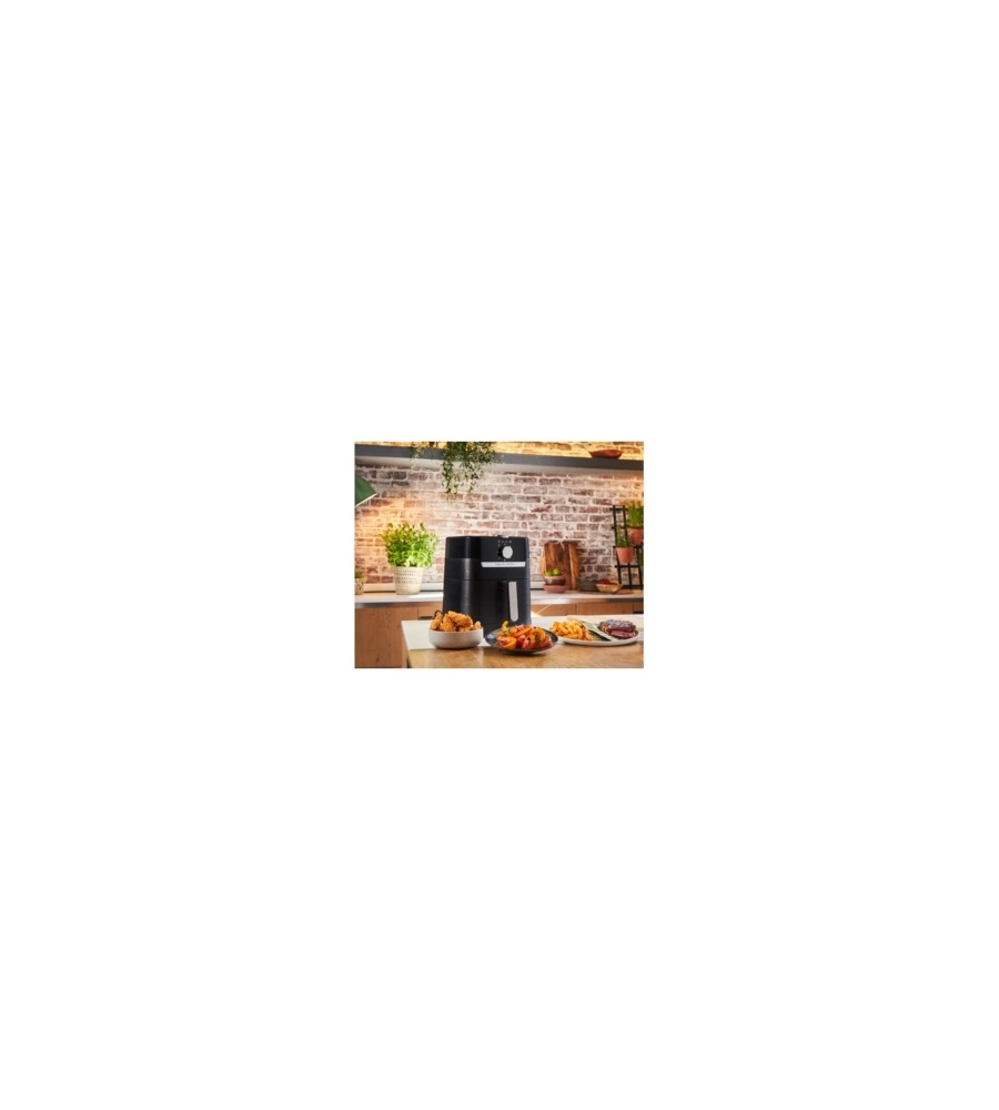 Friggitrice Moulinex "Easy Fry & Grill EZ501810" nero 4,6 lt 1400W