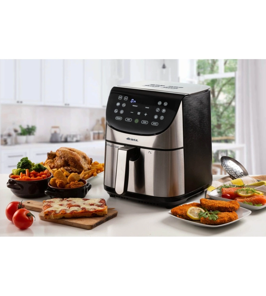Friggitrice ad aria Ariete "4628" nero 7 lt 1800W
