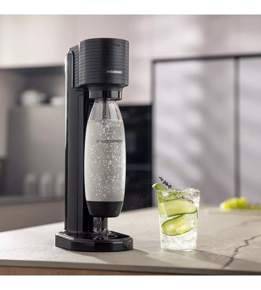 Gasatore acqua frizzante SodaStream "Gaia" nero