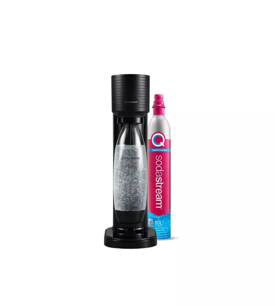 Gasatore acqua frizzante SodaStream "Gaia" nero