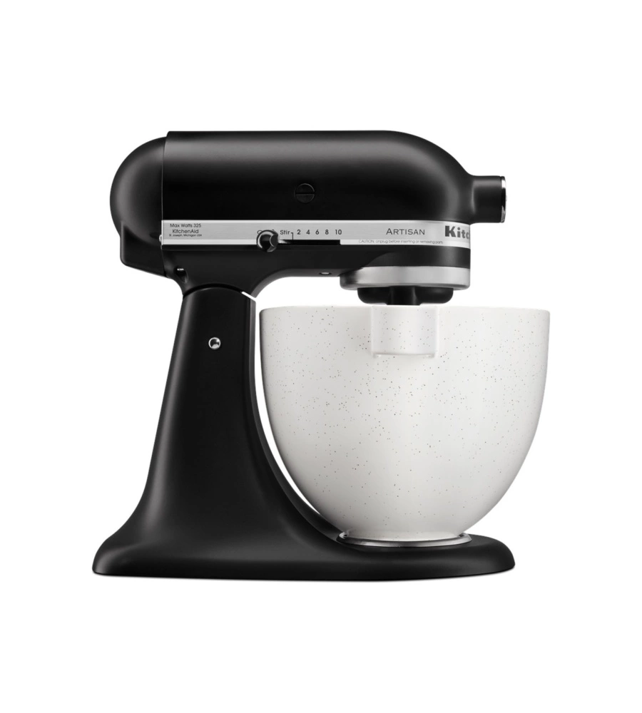 Robot da cucina KitchenAid "Artisan 5KSM175PS" nero opaco 4,7 lt 300W