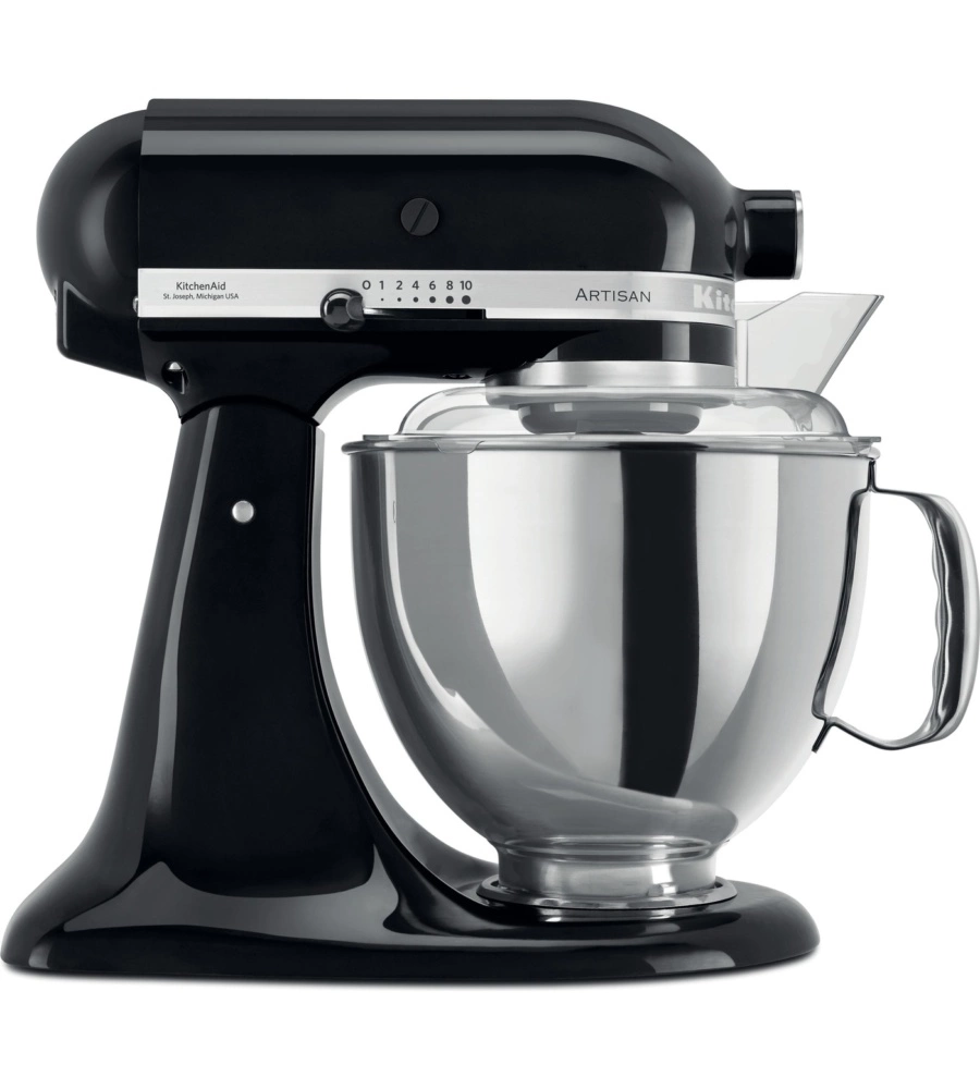 Robot da cucina KitchenAid "Artisan 5KSM175PS" nero 4,7 lt 300W