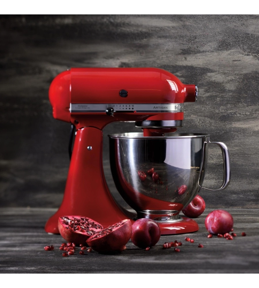 Robot da cucina KitchenAid "Artisan 5KSM125" rosso 4,7 lt 300W