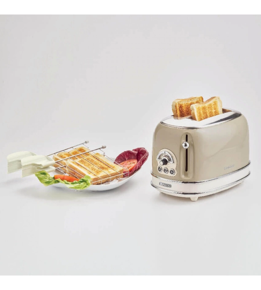 Tostapane Ariete "155 Vintage" beige 810W