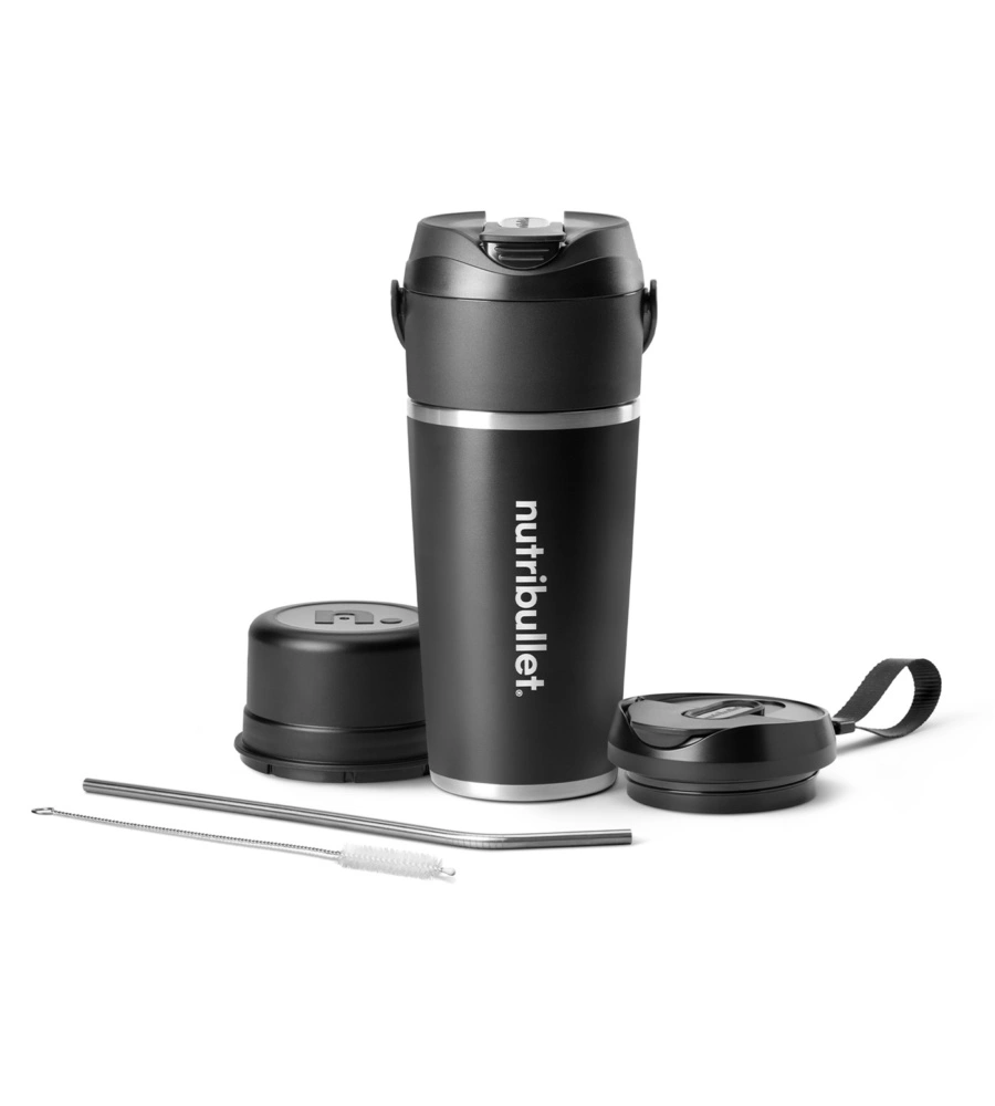 Frullatore portatile Nutribullet in acciaio nero 0,59 lt 11 W
