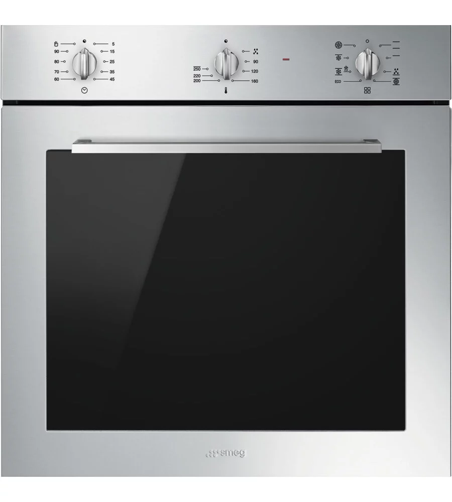 Forno elettrico incasso Smeg "SF64M3TVX" 59,7x54,8x59,2 cm classe energetica A