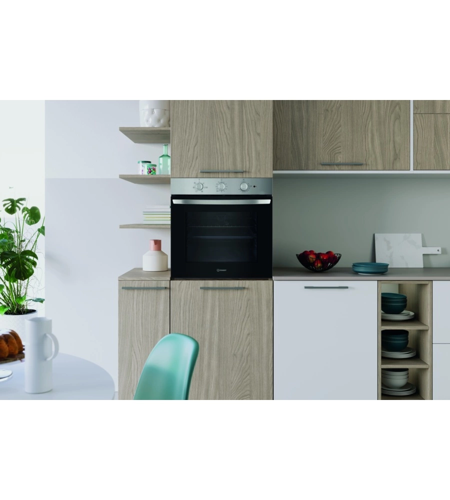 Forno da incasso elettrico Indesit "IO 2350H X" 59,5x55,1x59,5 cm classe energetica A