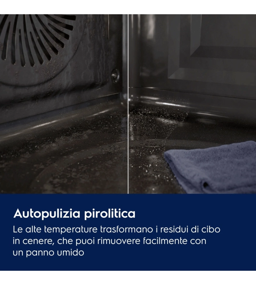 Forno elettrico da incasso Electrolux "EOF4P46TX2" 72 litri  classe energetica A++