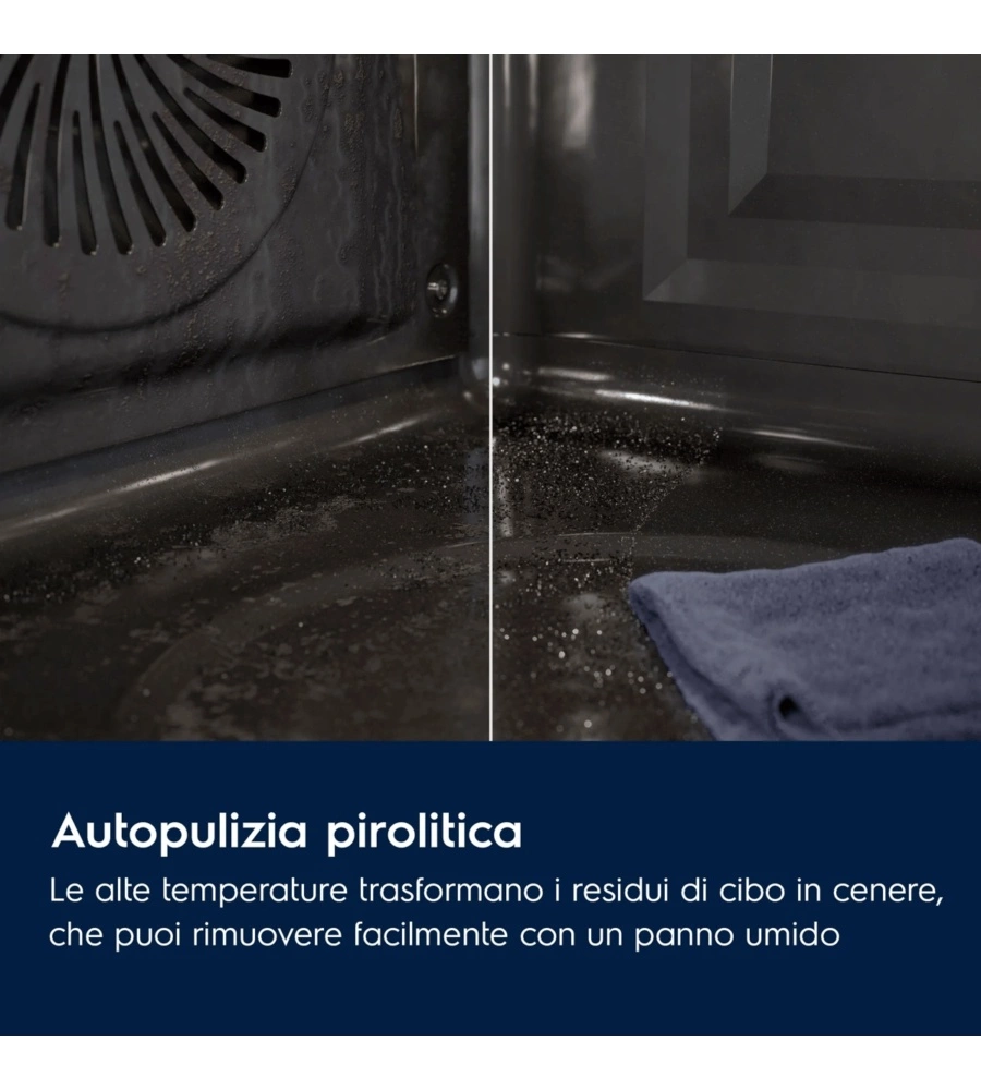 Forno elettrico da incasso Electrolux "EOF4P46TX2" 72 litri  classe energetica A++
