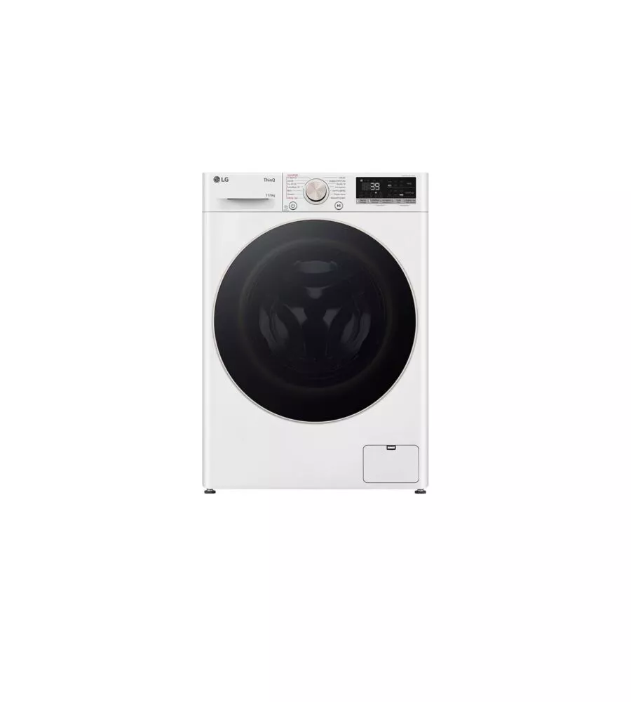 Lavasciuga LG "D4R7011TSWG" carico 11 + 6 kg con wi-fi classe energetica D