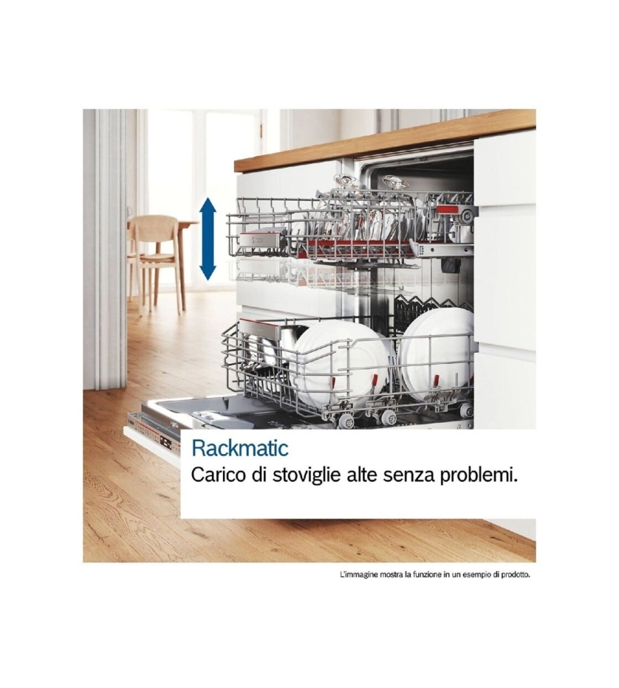 Lavastoviglie Bosch "SMV2HVX06E" bianco 59,8x55x81,5 cm 14 coperti classe energetica C