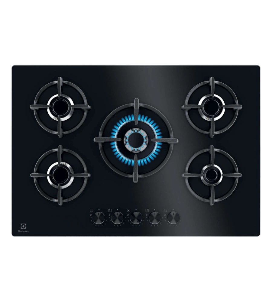 Piano cottura a gas Electrolux "EGG75372K" 5 fuochi 75 cm