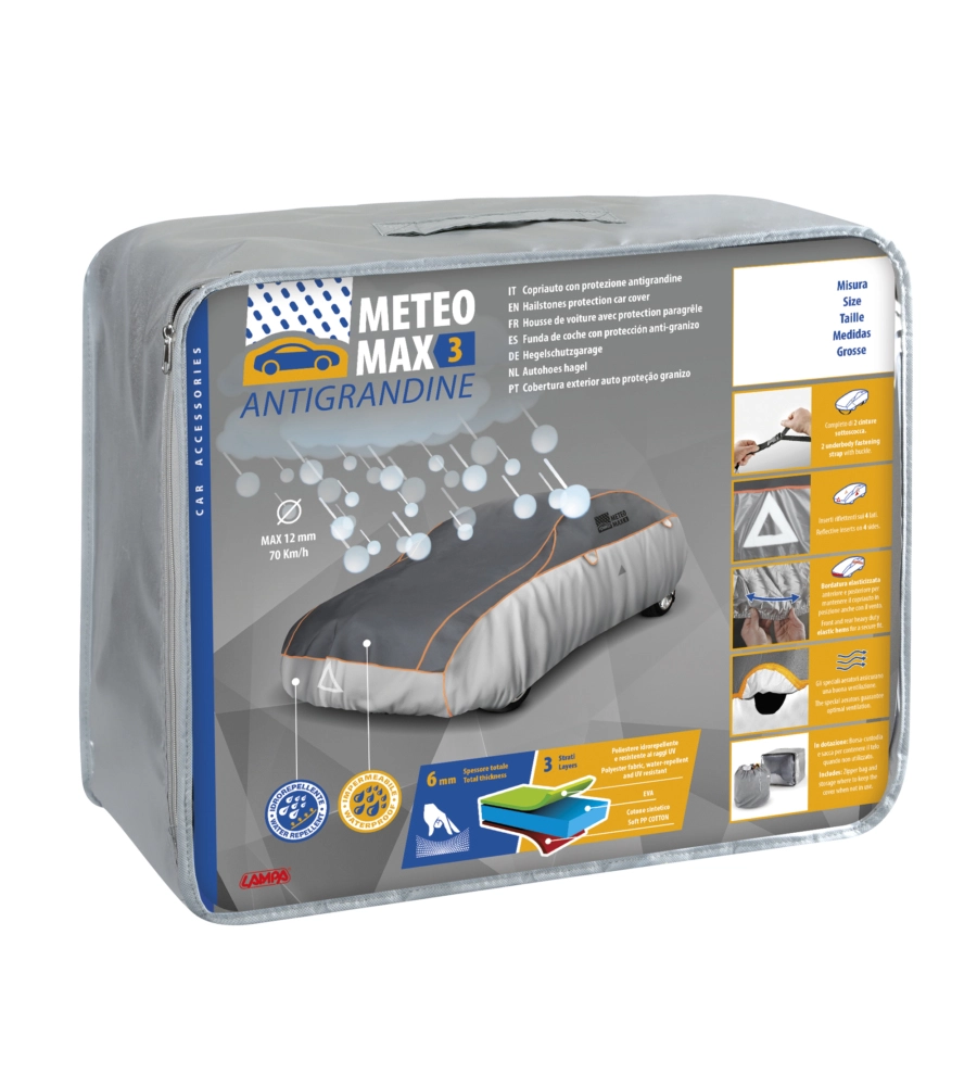 Outlet - Usato per prova - TELO ANTIGRANDINE COPRIAUTO LAMPA "METEO-MAX 3" AG-7 - 20556