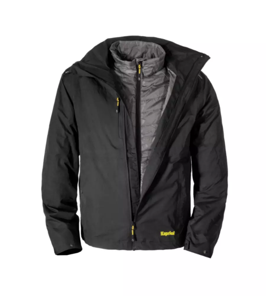 Giacca Kapriol "Dynamic" 2 in 1 nero L