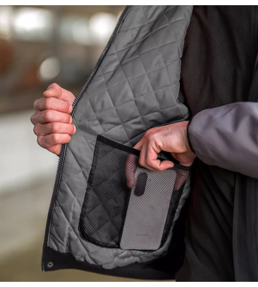 Giacca Kapriol "Tenere Pro" imbottita grigio\nero taglia XXL