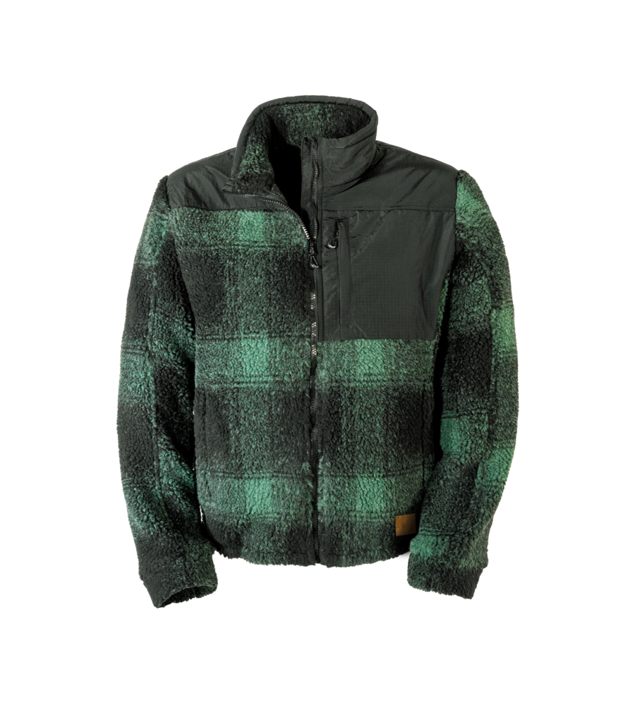 Pile Kapriol "Dynamic Check" verde pino taglia XL