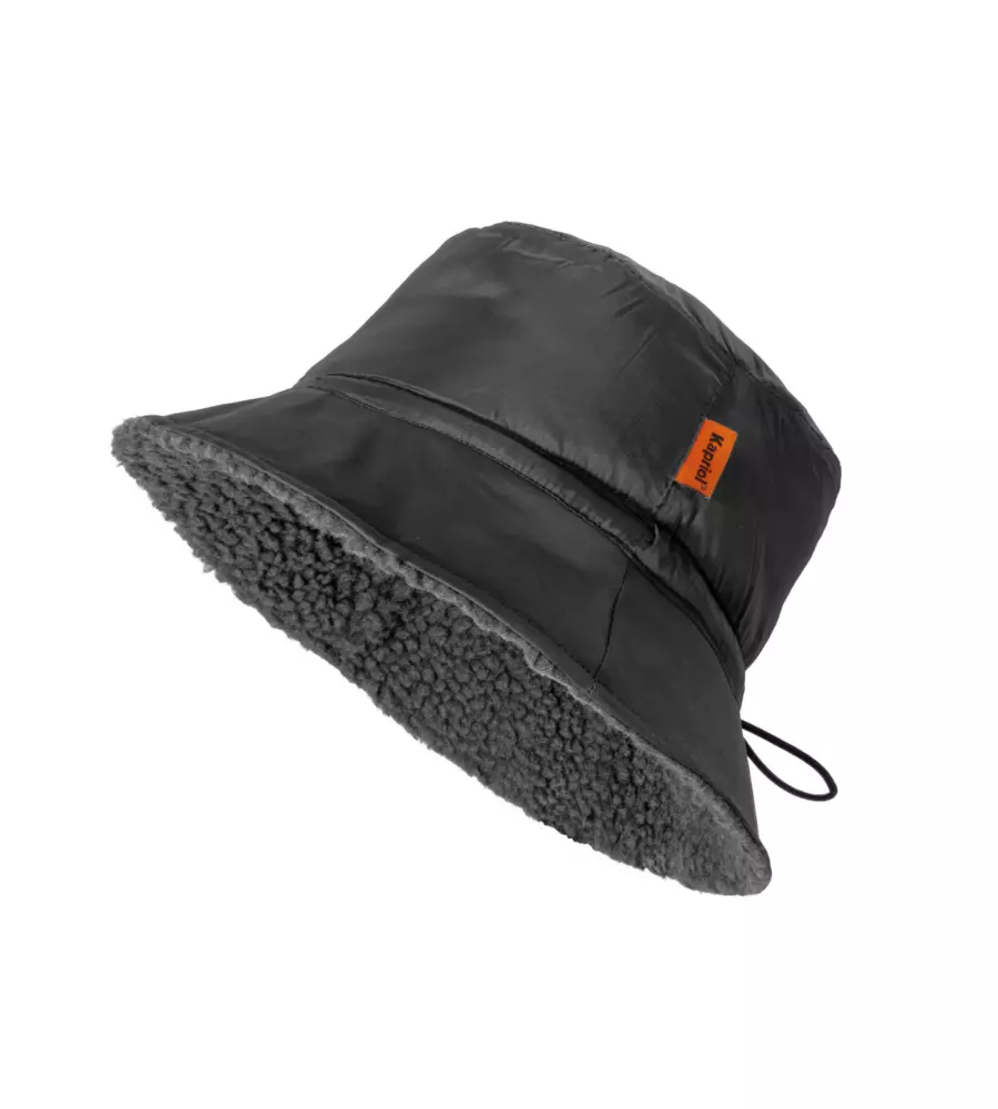 Cloche Kapriol reversibile nero