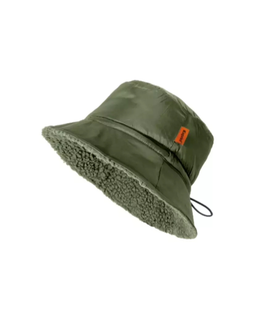 Cloche Kapriol reversibile verde militare