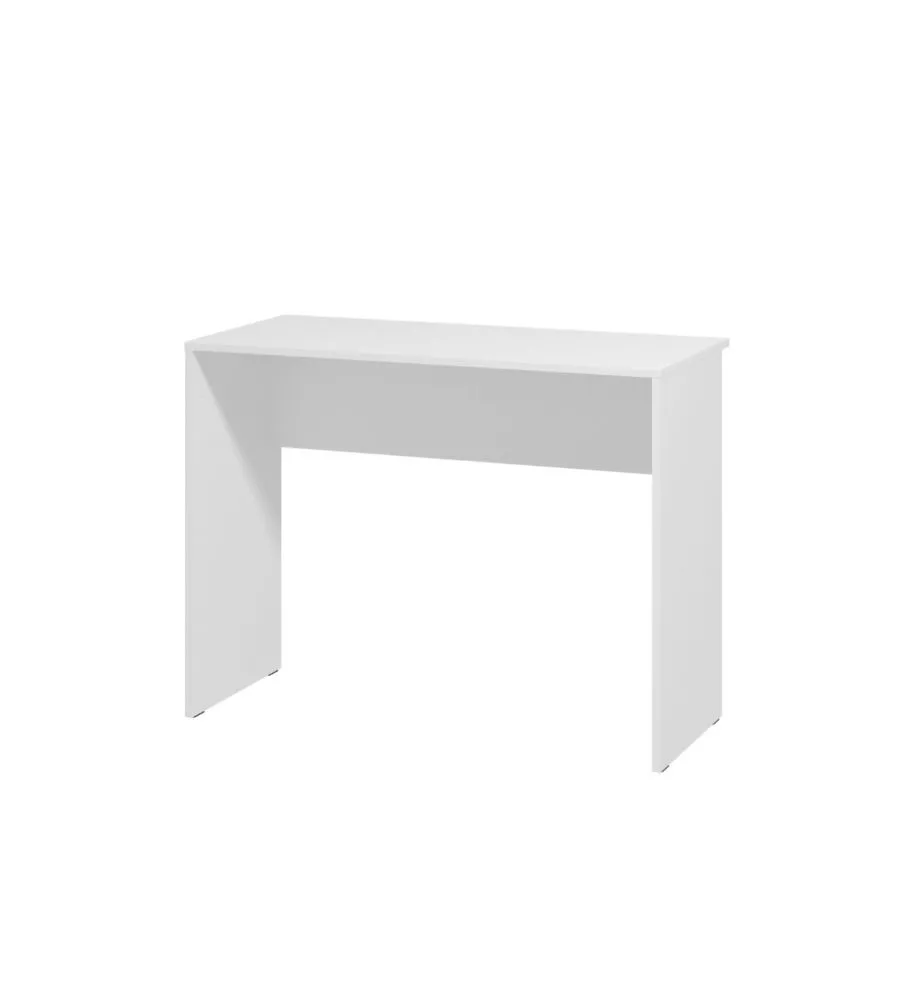 Scrittoio "Basic" bianco opaco 98x45x74 cm